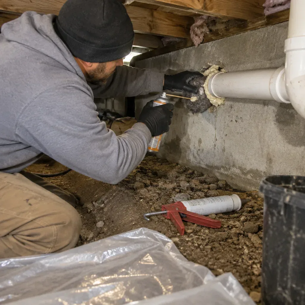 Steel Wool Guide for rodent control in Dearborn, MI